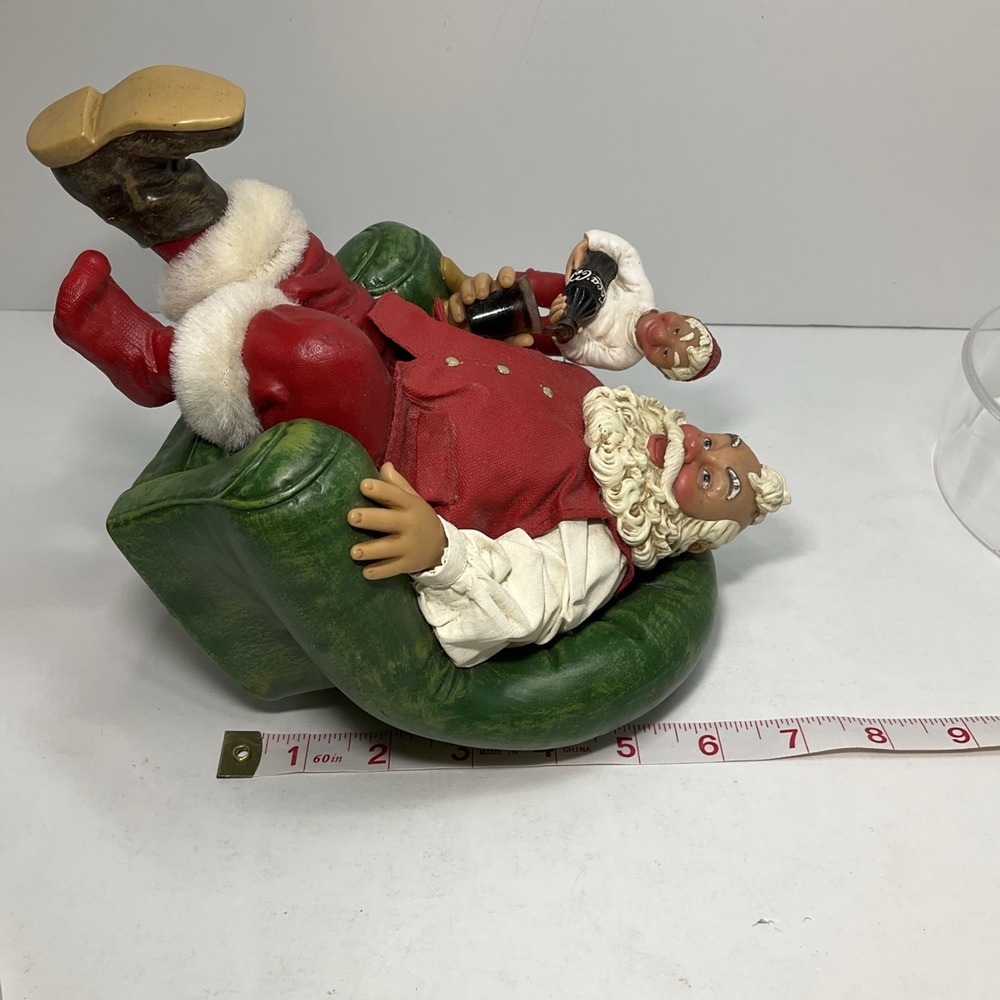 Kurt S. Adler Vintage Fabriche Coca Cola Santa And Elf No Box - Picture 13 of 13